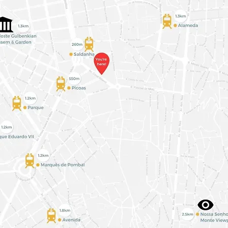 Saldanha Prime Oasis Appartement Lisboa